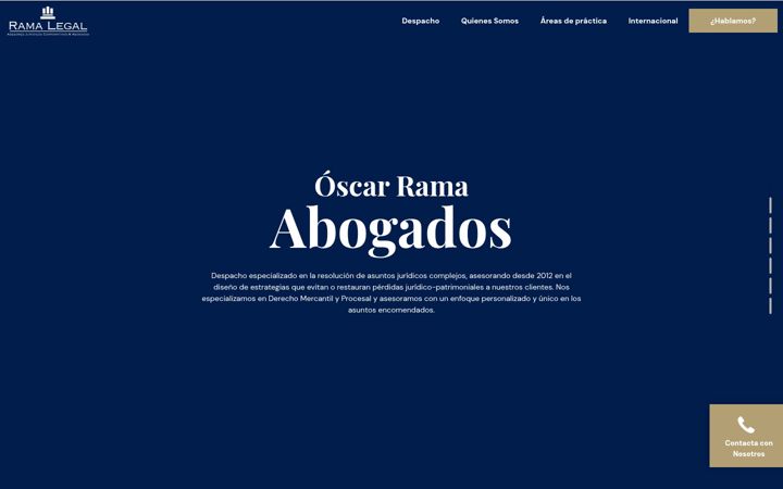 Screenshot of oscarrama.es