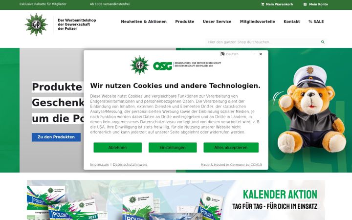Snímek obrazovky osg-werbemittel.de