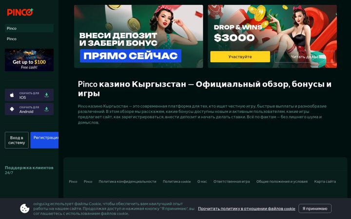 Screenshot of oshgui.kg