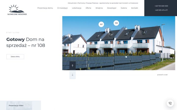 Screenshot of osiedleslonecznewzgorze.pl