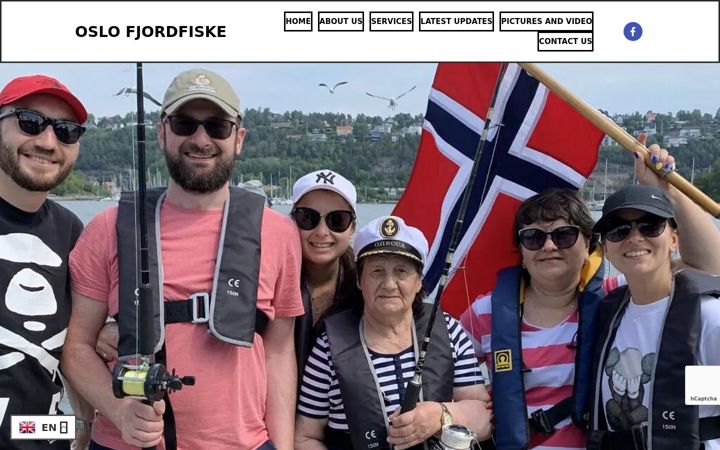 Screenshot of oslofjordfiske.no