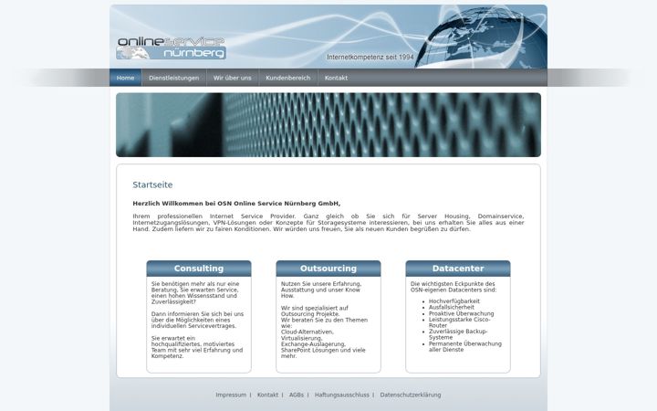 Screenshot of osn.net
