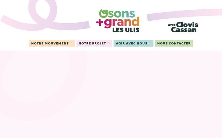 Screenshot of osonslesulis.fr