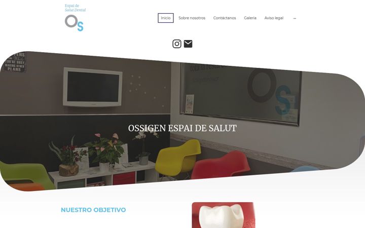 Screenshot stránky ossigenespaidesalut.com