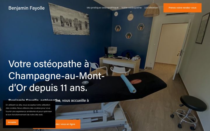 Screenshot of osteomontsdor.com