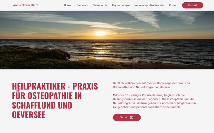 Screenshot ta' osteopathie-diete.de