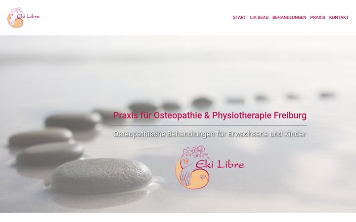 Screenshot of osteopathie-freiburg.net
