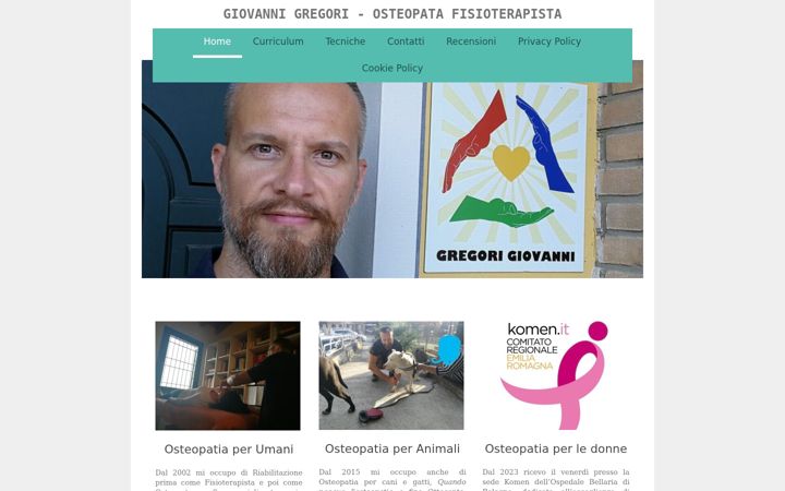 Skjermbilde av osteopatiaintuitiva.it