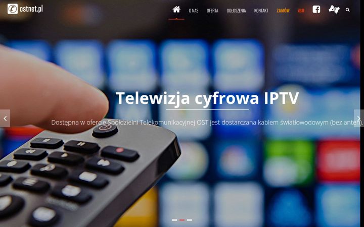 Screenshot of ostnet.pl