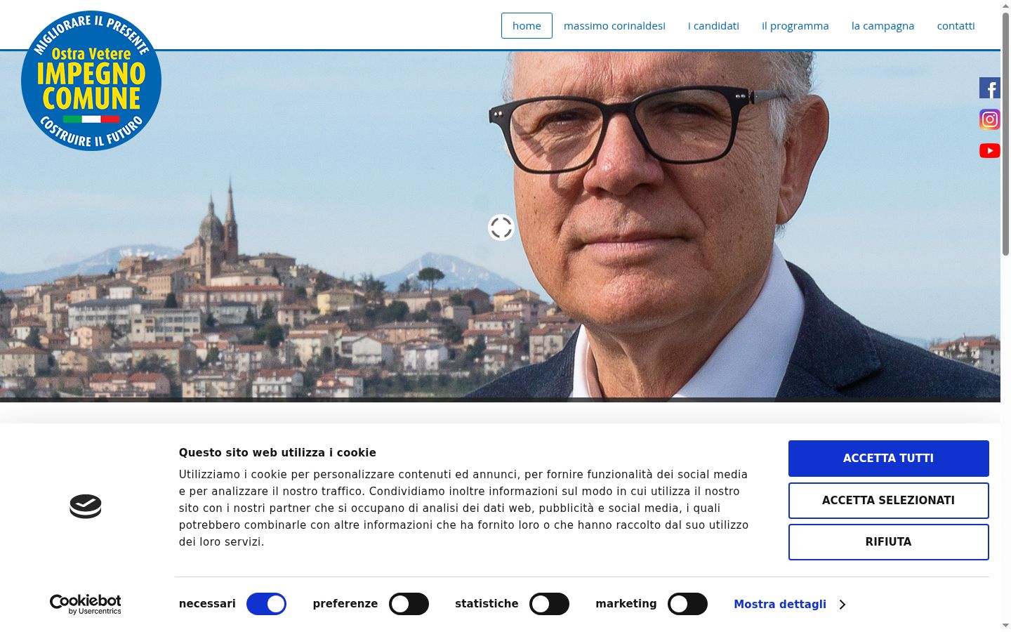 Sutikimo reklamjuostės, rodytos prieš bet kokią sąveiką, ekrano kopija