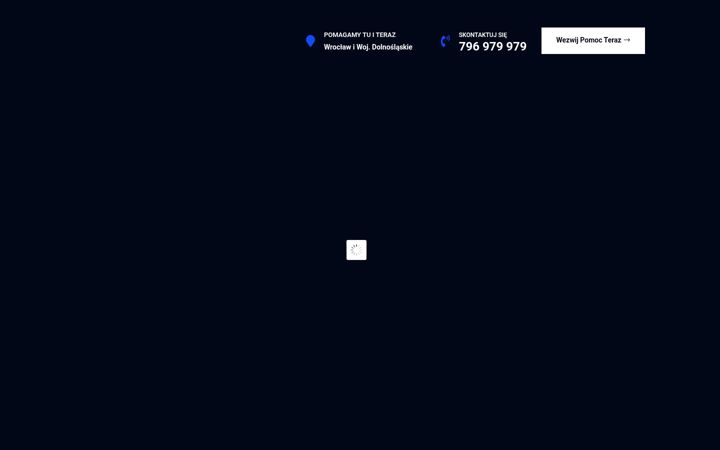 Screenshot of osuszaniewroclaw.eu