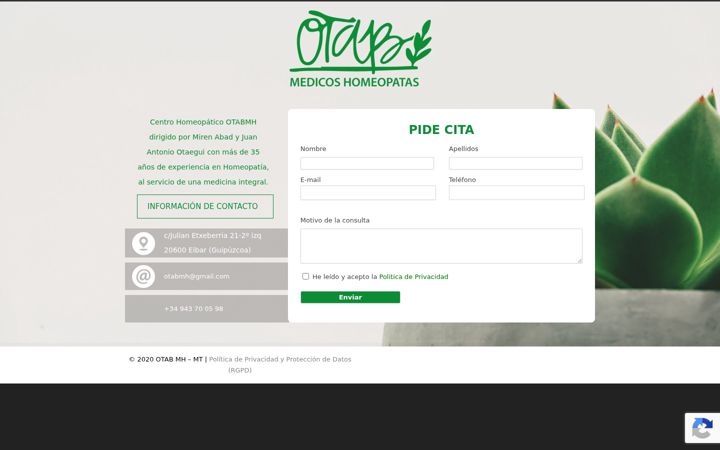 Captura de pantalla de otabmh.es