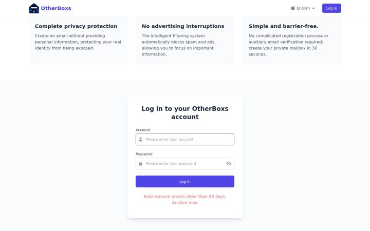 Screenshot of otherboxs.com
