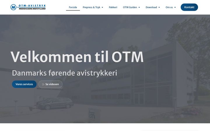 Snímek obrazovky otm.dk