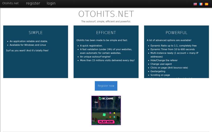 Screenshot of otohits.net