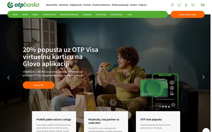 Snímek obrazovky otpbanka.rs