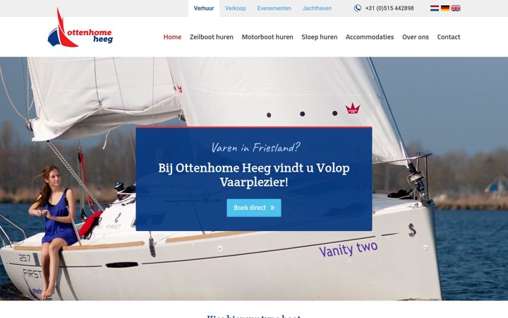 Snímek obrazovky ottenhomeheeg.nl