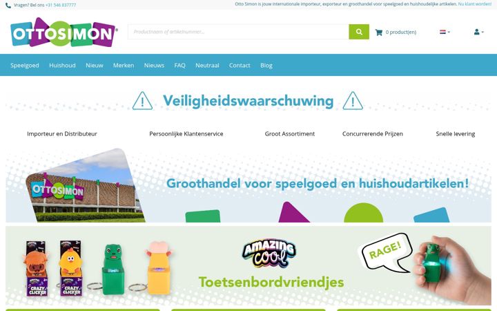Screenshot of ottosimon.nl