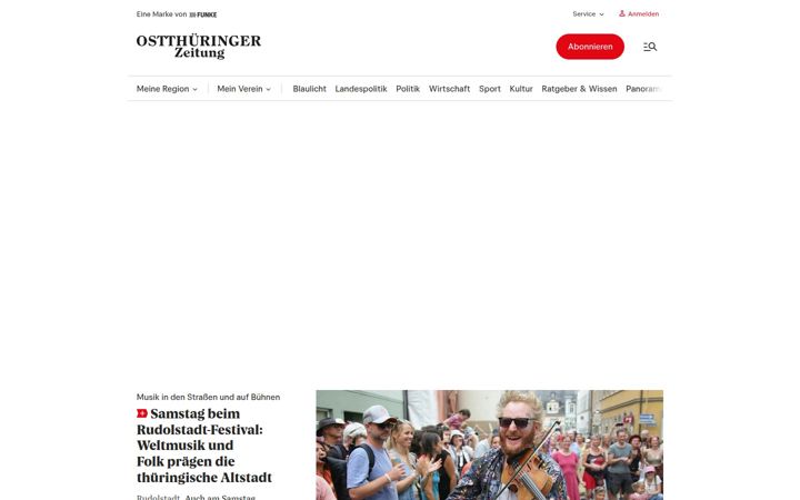 Zrzut ekranu otz.de