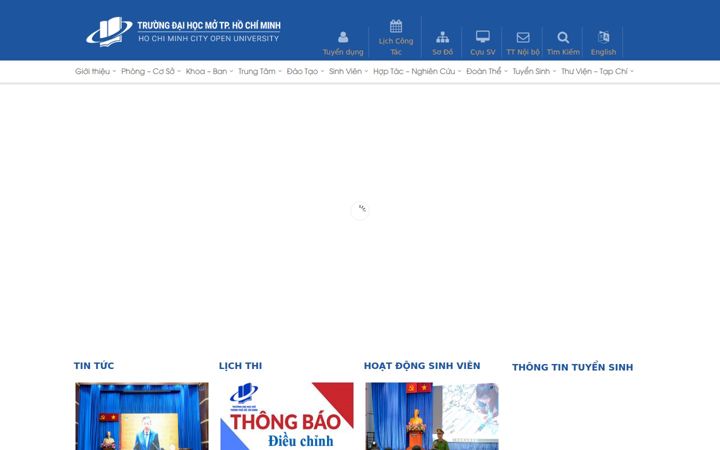 Screenshot of ou.edu.vn