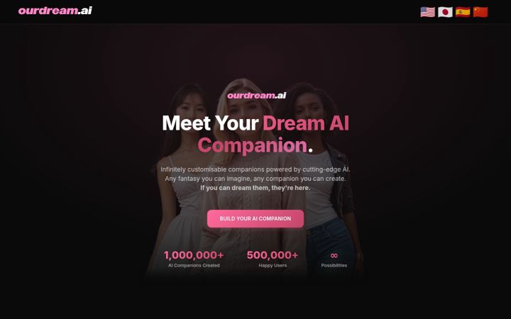 Екранна снимка на ouraidream.com