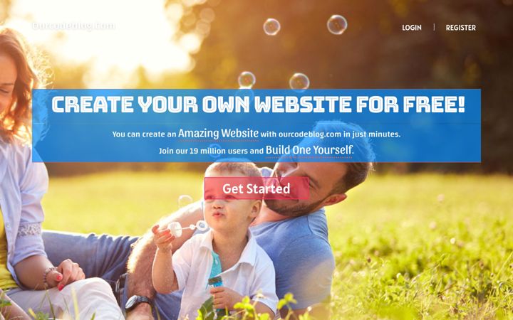 Screenshot of ourcodeblog.com