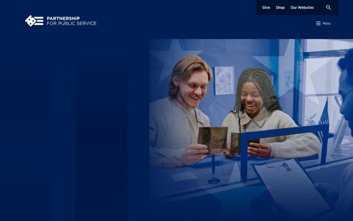 Screenshot of ourpublicservice.org