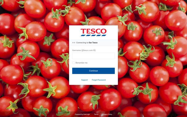 Screenshot van ourtesco.com
