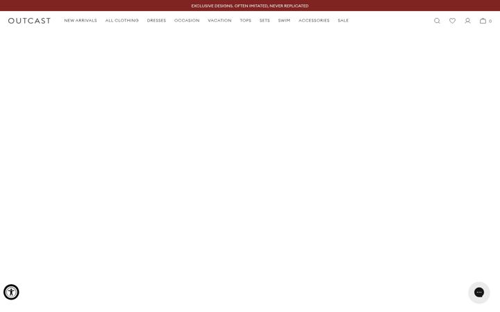 Screenshot of outcast-clothing.us