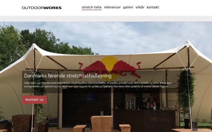 Screenshot of outdoorworks.dk