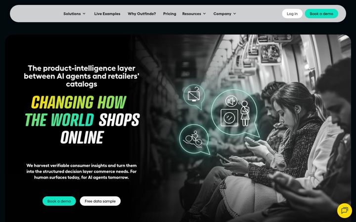 Screenshot of outfindo.com
