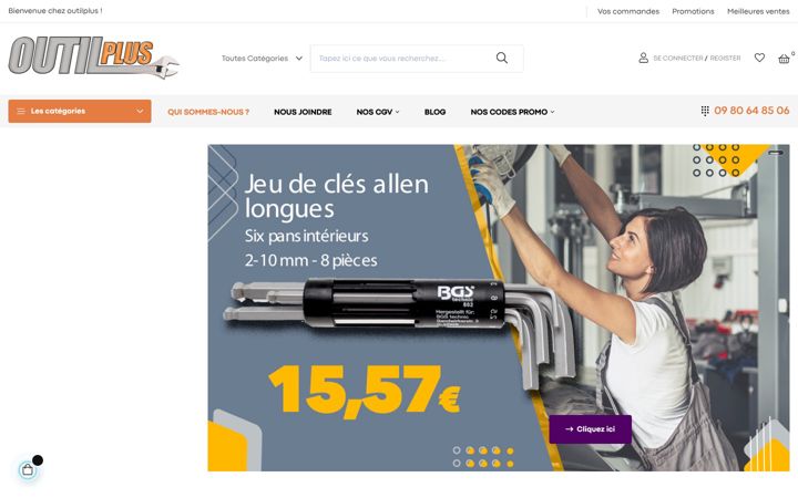 Screenshot ta' outilplus.com
