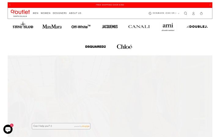 Skærmbillede af outletsantaeulalia.com