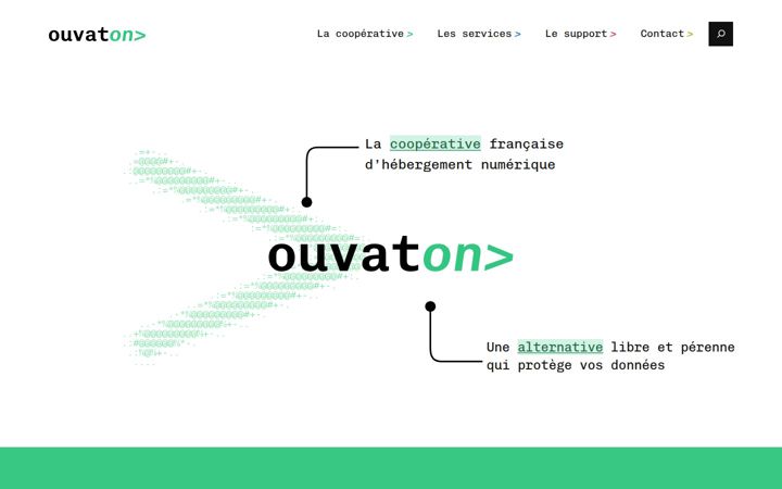 Screenshot of ouvaton.coop