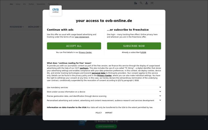 Screenshot of ovb-online.de