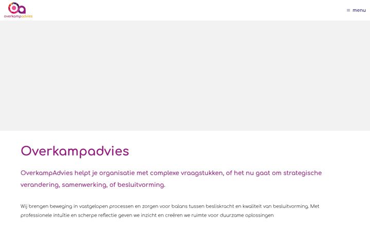 Screenshot of overkampadvies.nl