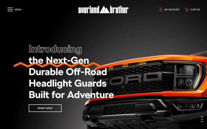 Screenshot of overlandbrother.com