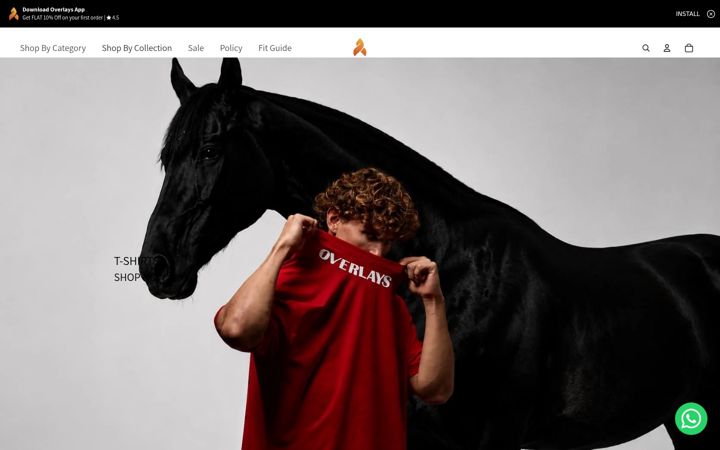 Screenshot of overlaysnow.com
