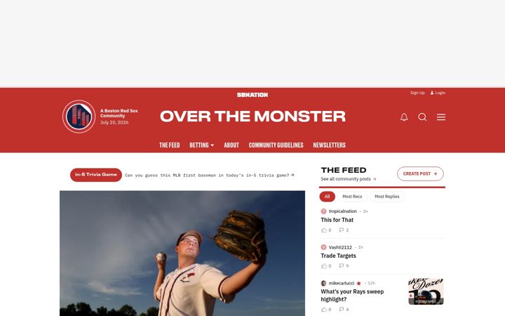 Screenshot of overthemonster.com