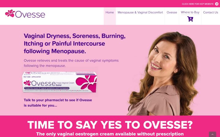 Screenshot of ovesse.co.uk