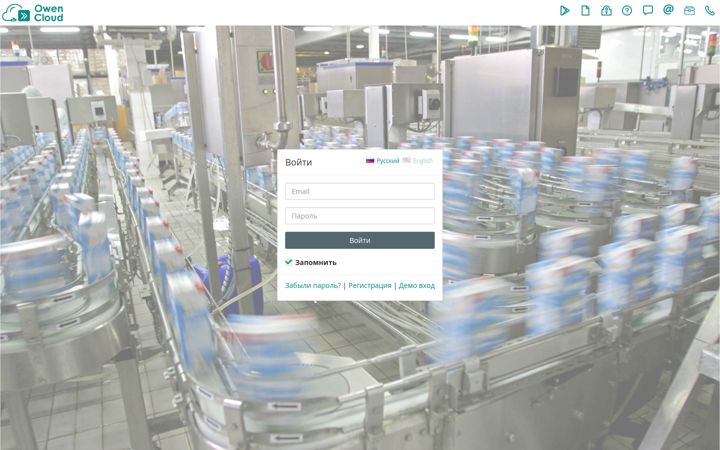 Screenshot of owencloud.ru