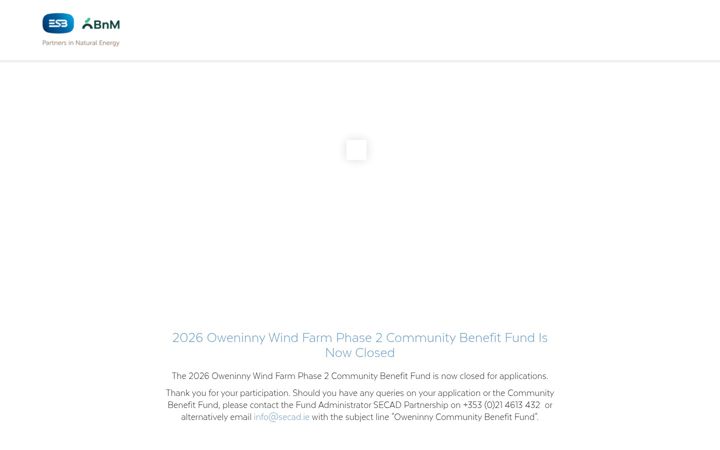 Képernyőkép: oweninnywindfarm.ie