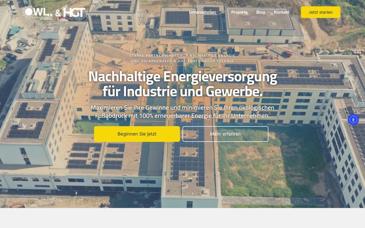 Screenshot of owl-solarkonzept.pro