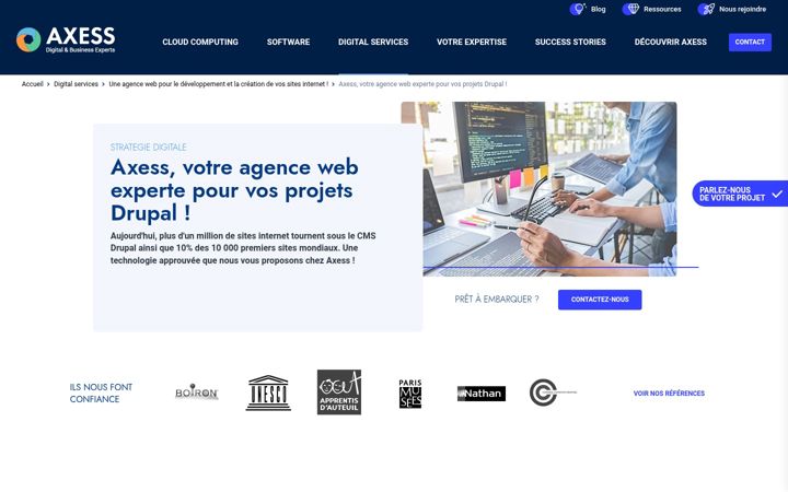 Screenshot of ows.fr