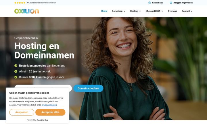Ekrānuzņēmums no oxilion.nl