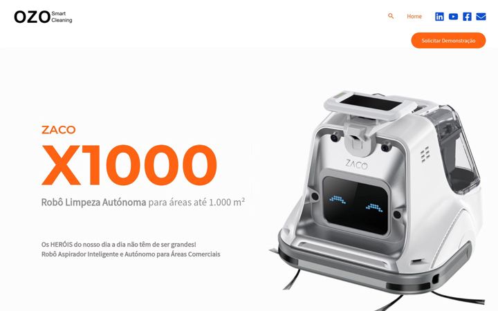Screenshot of ozo-smart.pt
