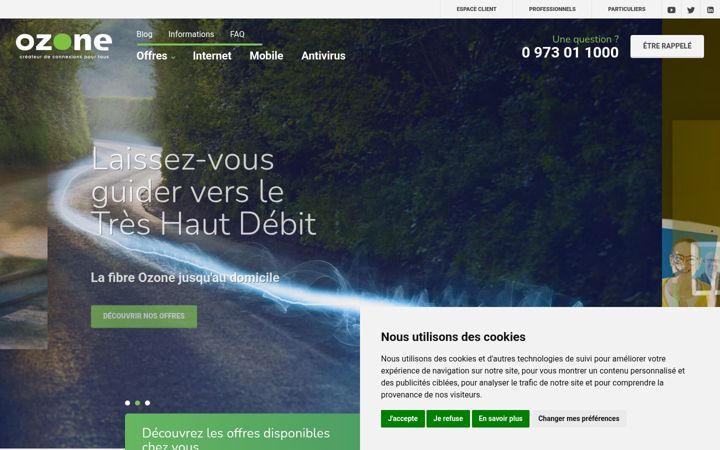 Screenshot of ozone.net