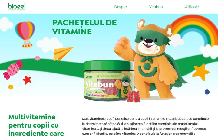 Екранна снимка на pacheteluldevitamine.ro
