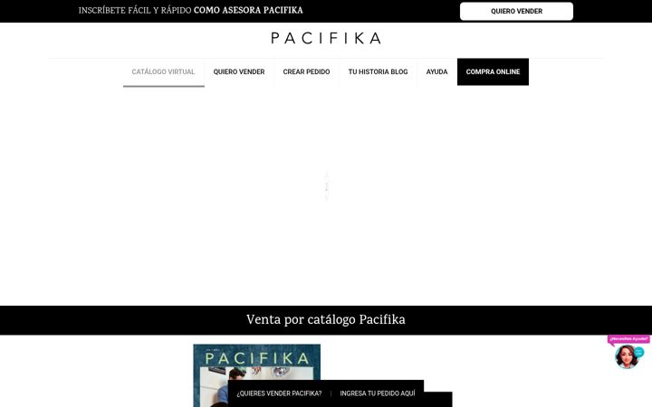 Screenshot of pacifika.com.co