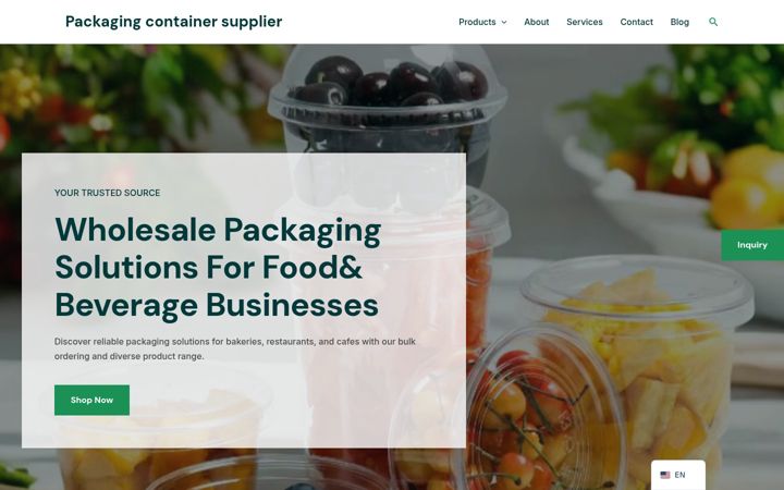 Screenshot di packaging-container.com